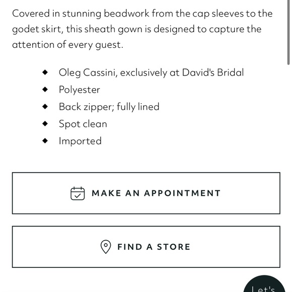 David’s Bridal Dress - Picture 11 of 11